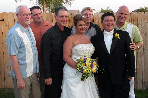 Outdoor wedding—Bakersfield